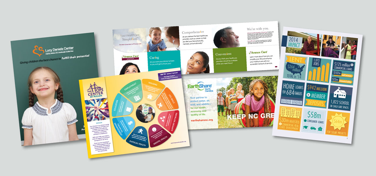 Graphic design and writing samples